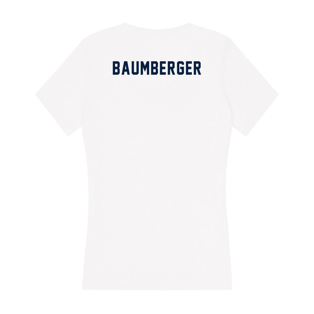 Akron - NCAA Cheerleading : Amaya Baumberger - Women's V-Neck T-Shirt Hoodie, Sweatshirt | CoreVibeTees.com (Image 2)