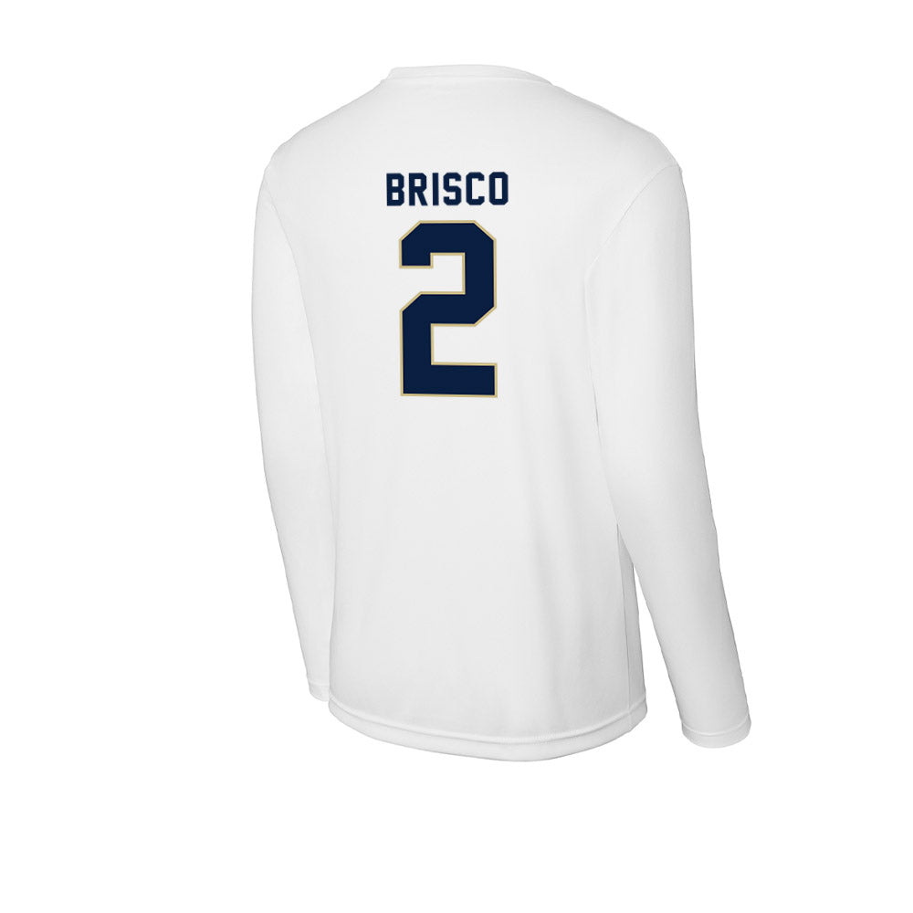 Akron - NCAA Men's Basketball : Rich Brisco - Activewear Long Sleeve T-Shirt Hoodie, Sweatshirt | CoreVibeTees.com (Image 2)
