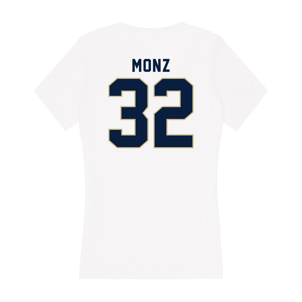 Akron - NCAA Football : Dominic Monz - Women's V-Neck T-Shirt Hoodie, Sweatshirt | CoreVibeTees.com (Image 2)