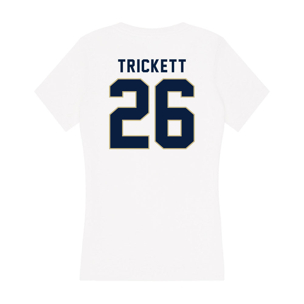 Akron - NCAA Women's Lacrosse : Antonia Trickett - Women's V-Neck T-Shirt Hoodie, Sweatshirt | CoreVibeTees.com (Image 2)