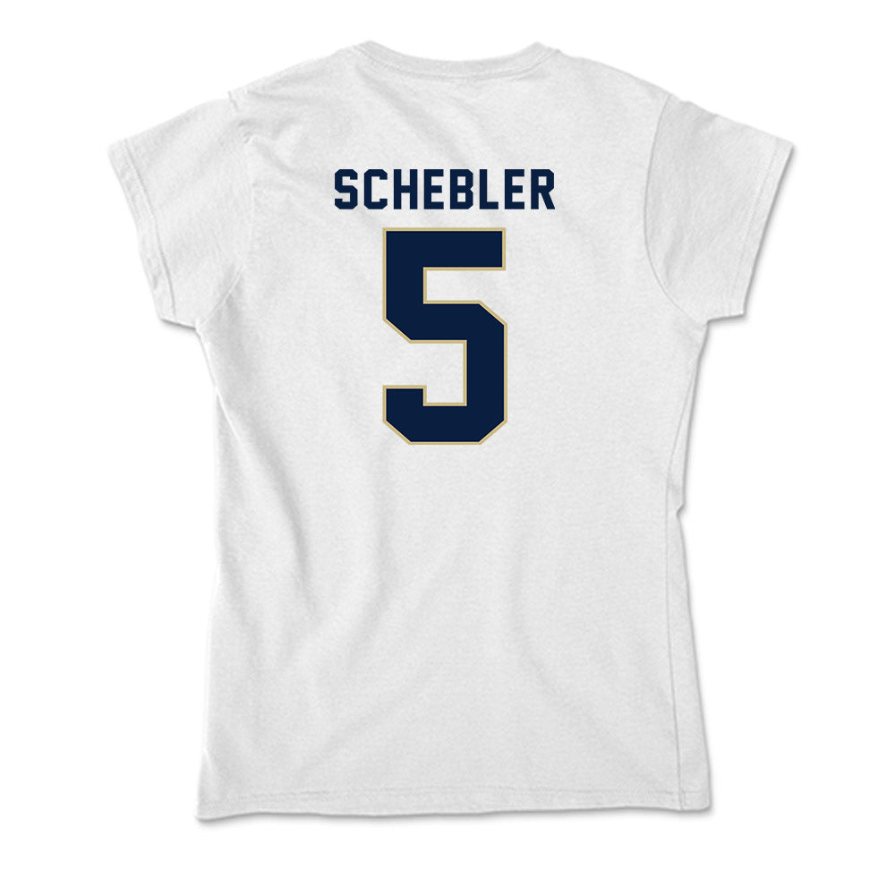 Akron - NCAA Baseball : Charles Schebler - Soft Style Women‚Äôs T-Shirt Hoodie, Sweatshirt | CoreVibeTees.com (Image 2)