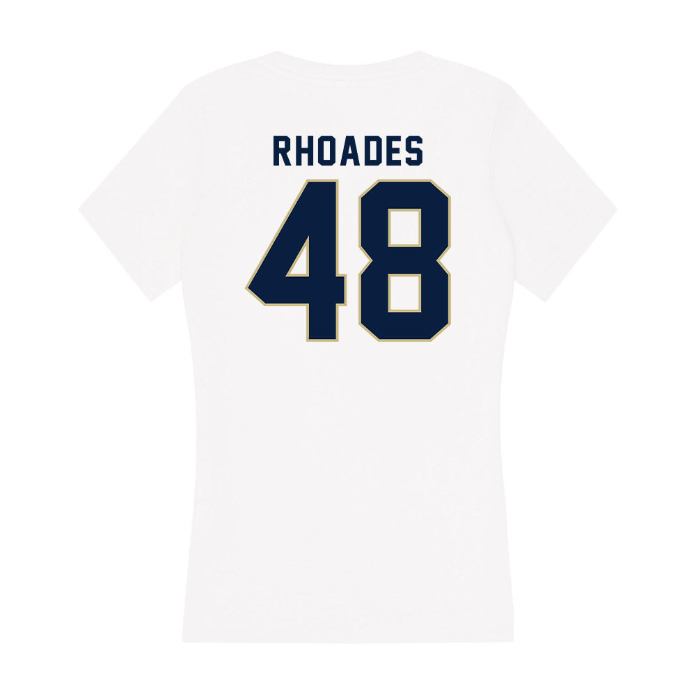 Akron - NCAA Football : Emmet Rhoades - Women's V-Neck T-Shirt Hoodie, Sweatshirt | CoreVibeTees.com (Image 2)