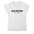 Akron - NCAA Football : Maasai King - Soft Style Women‚Äôs T-Shirt Hoodie, Sweatshirt | CoreVibeTees.com (Image 1)
