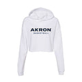 Akron - NCAA Men's Basketball : Enrique Freeman - Women's Crop Fleece Hoodie T-Shirts, Sweatshirt (Image 1)