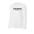 Akron - NCAA Baseball : David Moore - Activewear Long Sleeve T-Shirt Hoodie, Sweatshirt | CoreVibeTees.com (Image 1)