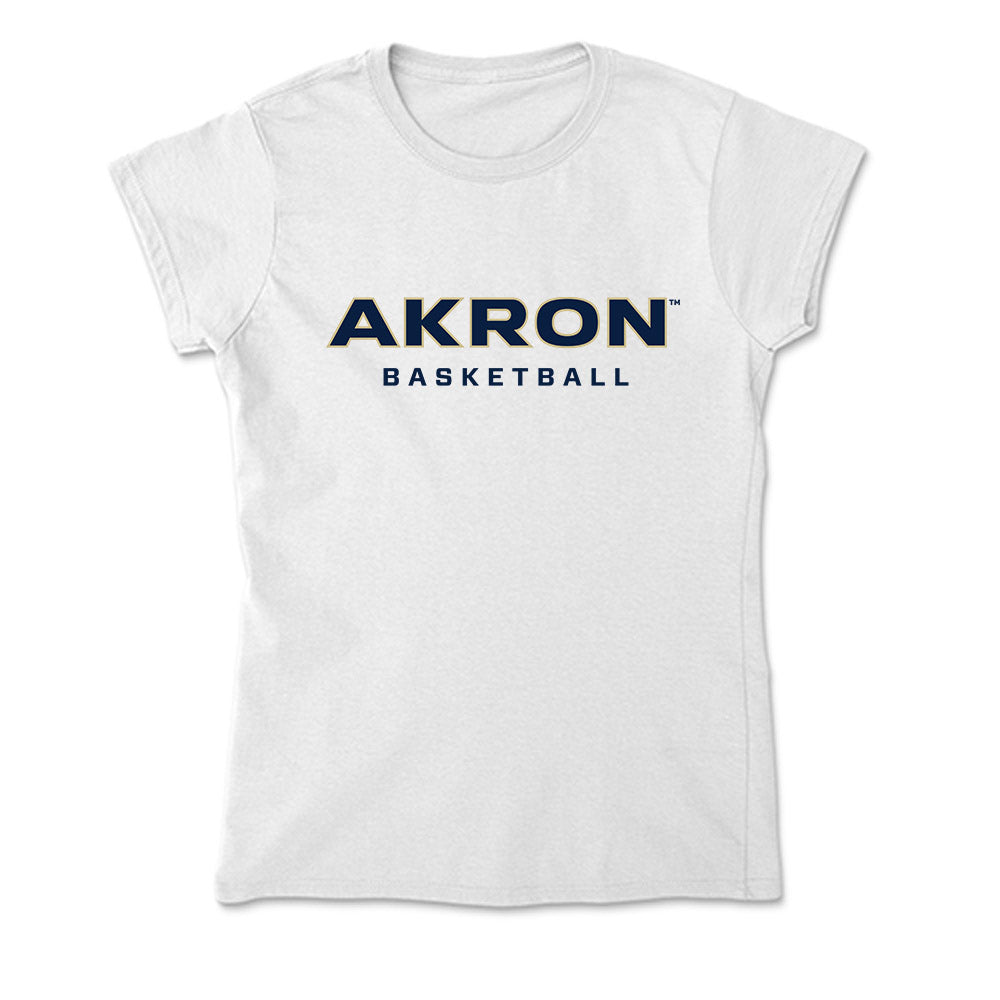 Akron - NCAA Men's Basketball : Zachary Halligan - Soft Style Women‚Äôs T-Shirt Hoodie, Sweatshirt (Image 1)