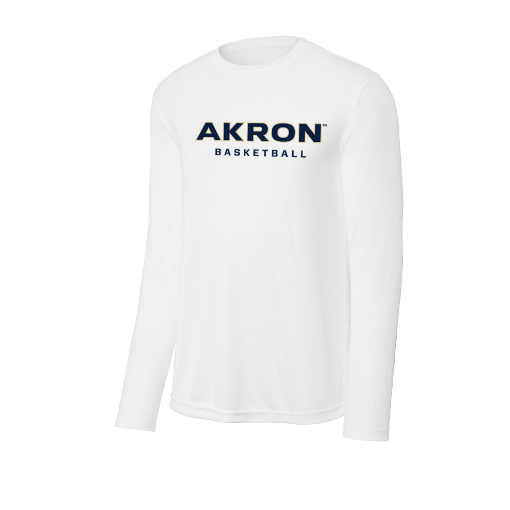 Akron - NCAA Men's Basketball : Rich Brisco - Activewear Long Sleeve T-Shirt Hoodie, Sweatshirt | CoreVibeTees.com (Image 1)