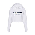 Akron - NCAA Baseball : Andrew Horvath - Women's Crop Fleece Hoodie T-Shirts, Sweatshirt | CoreVibeTees.com (Image 1)