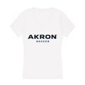 Akron - NCAA Men's Soccer : Connor Filsinger - Women's V-Neck T-Shirt Hoodie, Sweatshirt | CoreVibeTees.com (Image 1)