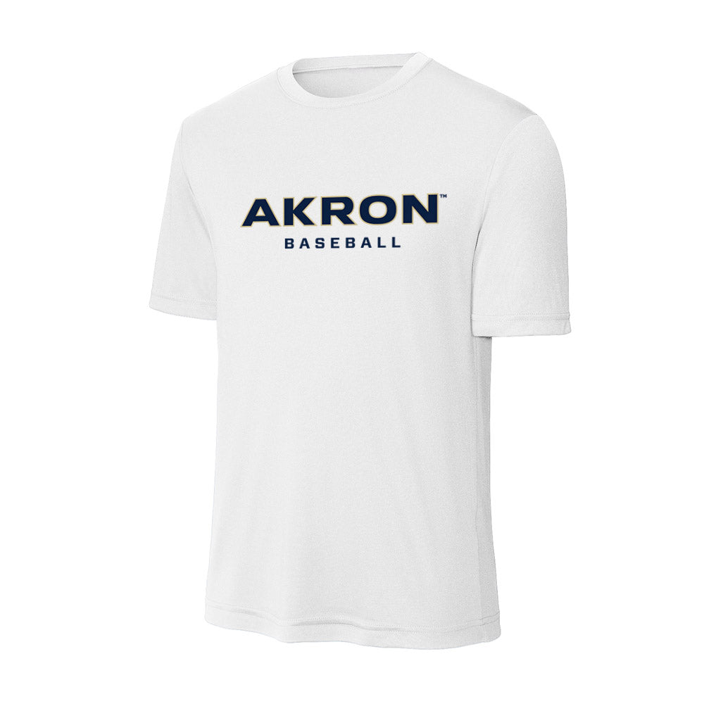 Akron - NCAA Baseball : Charles Schebler - Activewear T-Shirt Hoodie, Sweatshirt | CoreVibeTees.com (Image 1)