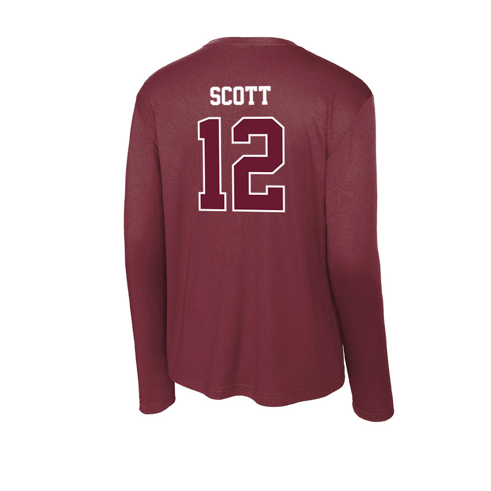 AAMU - NCAA Women's Volleyball : Keyara Scott - Activewear Long Sleeve T-Shirt Hoodie, Sweatshirt (Image 2)