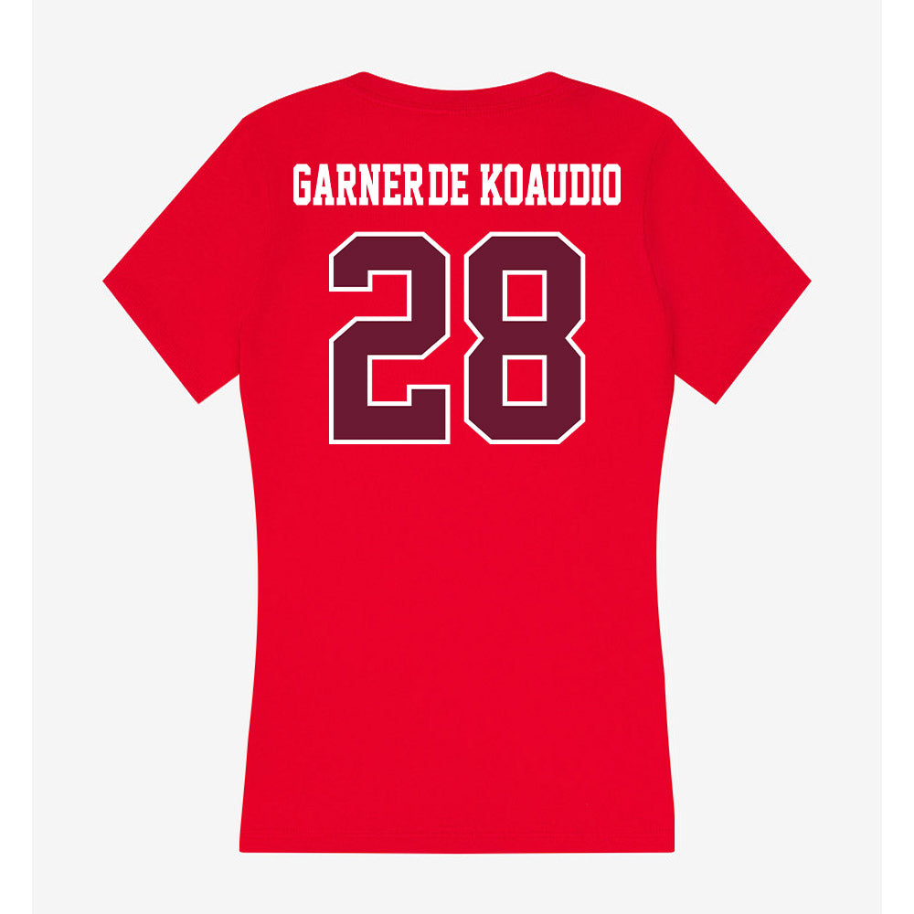 AAMU - NCAA Football : Biankan Garner-De Koaudio - Women's V-Neck T-Shirt Hoodie, Sweatshirt | CoreVibeTees.com (Image 2)