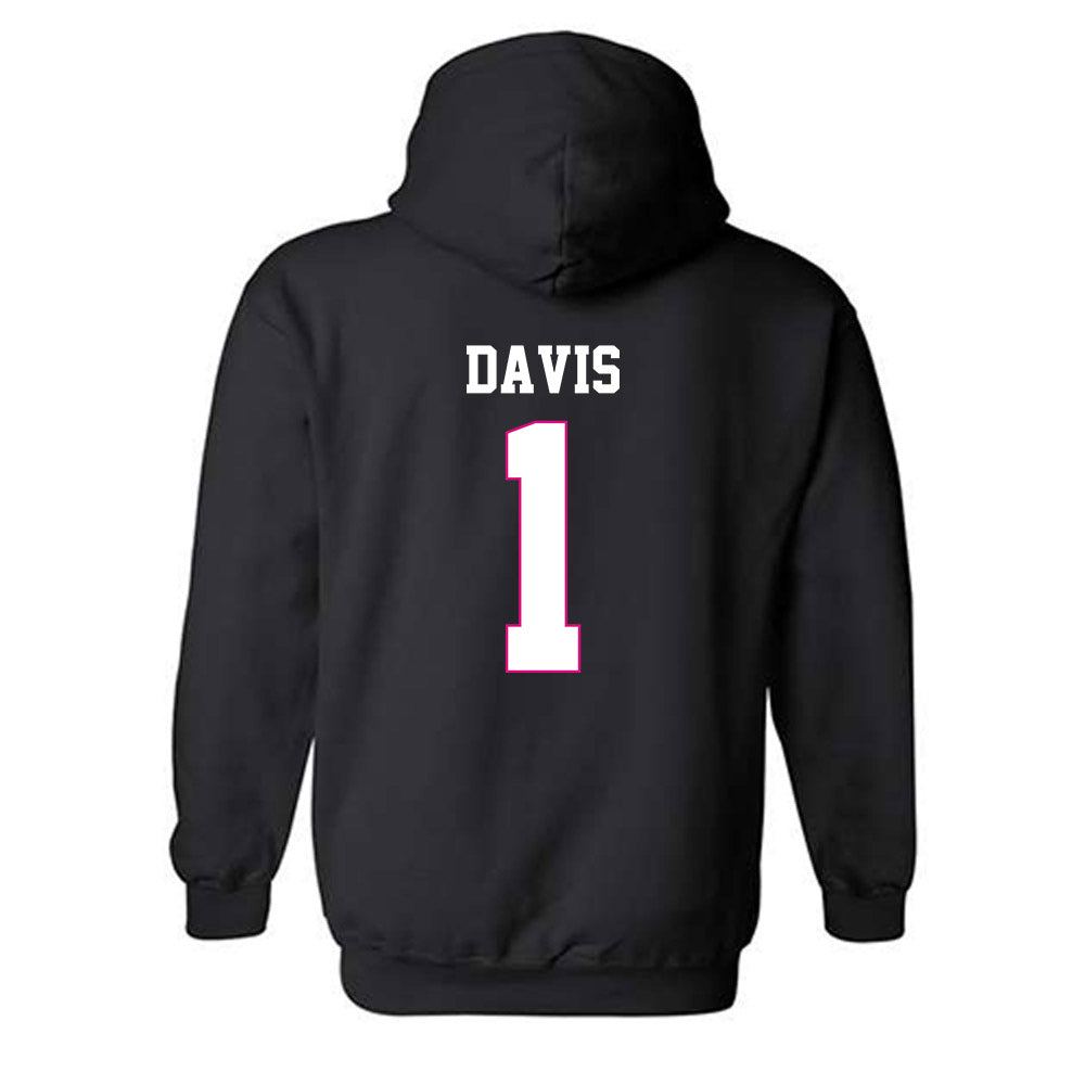Alabama - Men's Basketball Alumni : Chuck Davis - Fashion Shersey Hooded Sweatshirt T-Shirts, Hoodie (Image 2)