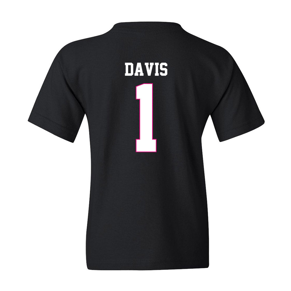 Alabama - Men's Basketball Alumni : Chuck Davis - Fashion Shersey Youth T-Shirt Hoodie, Sweatshirt (Image 2)