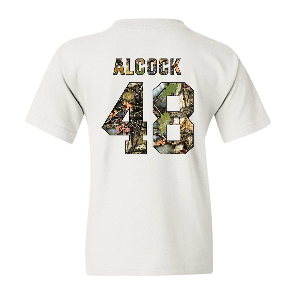 Alabama - NCAA Baseball : Bobby Alcock - Youth T-Shirt Style002 Hoodie, Sweatshirt | CoreVibeTees.com (Image 2)