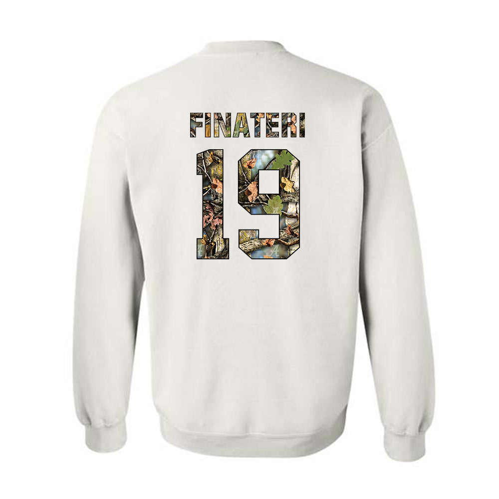 Alabama - NCAA Baseball : Aeden Finateri - Crewneck Sweatshirt T-Shirts, Hoodie | CoreVibeTees.com (Image 2)