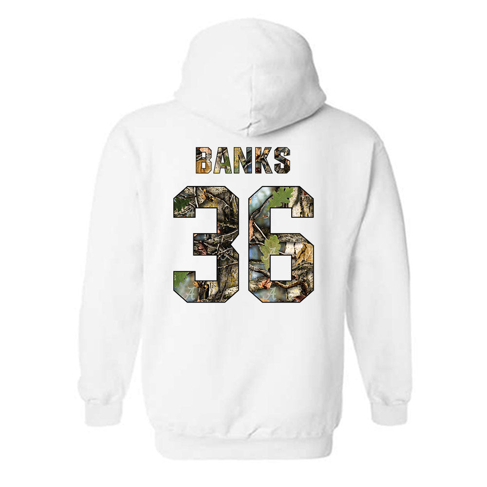 Alabama - NCAA Baseball : Hagan Banks - Tree Tide‚Ñ¢ Camo Hooded Sweatshirt T-Shirts, Hoodie | CoreVibeTees.com (Image 2)