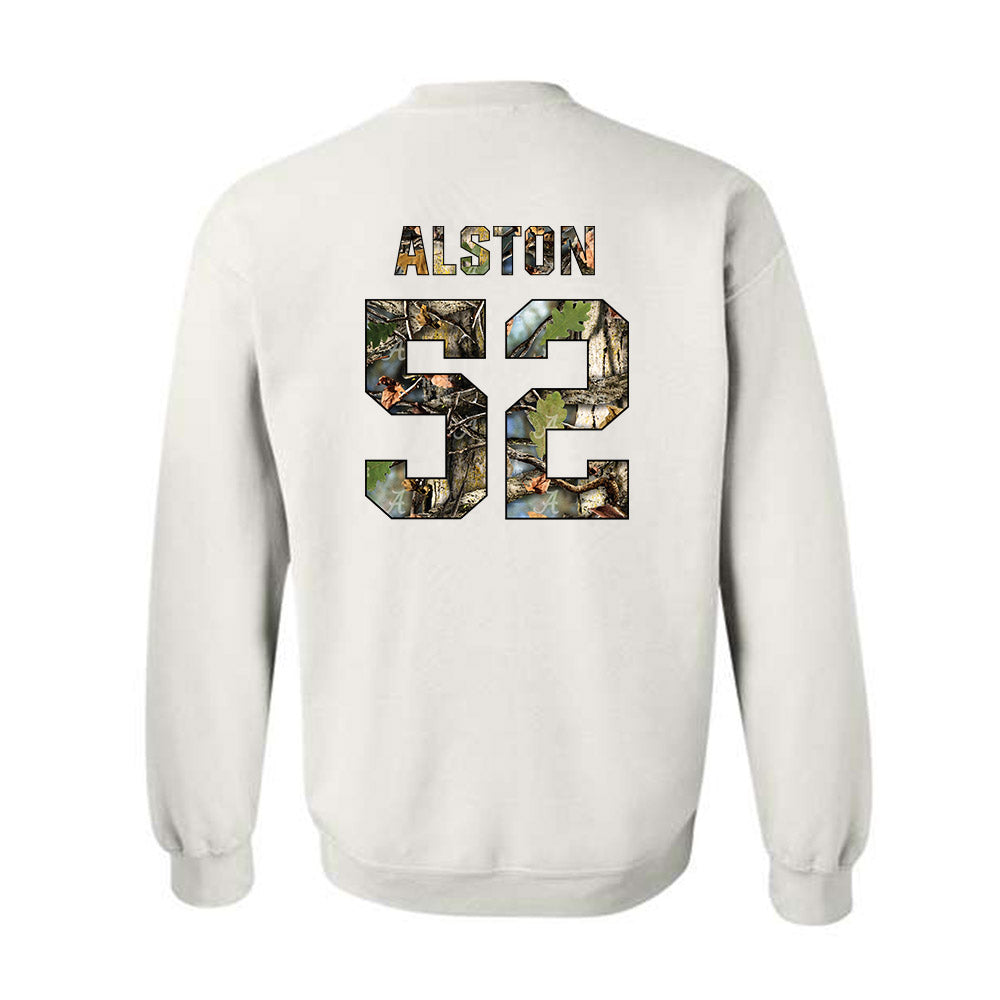 Alabama - NCAA Baseball : Ashton Alston - Crewneck Sweatshirt Style001 T-Shirts, Hoodie | CoreVibeTees.com (Image 2)