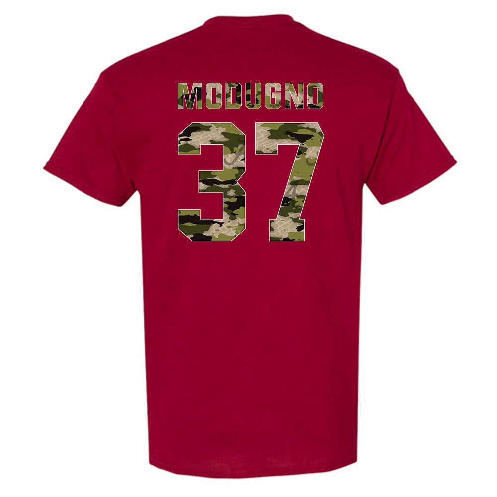 Alabama - NCAA Baseball : Andre Modugno - Tusk‚Ñ¢ Camo Script A T-Shirt Hoodie, Sweatshirt | CoreVibeTees.com (Image 2)