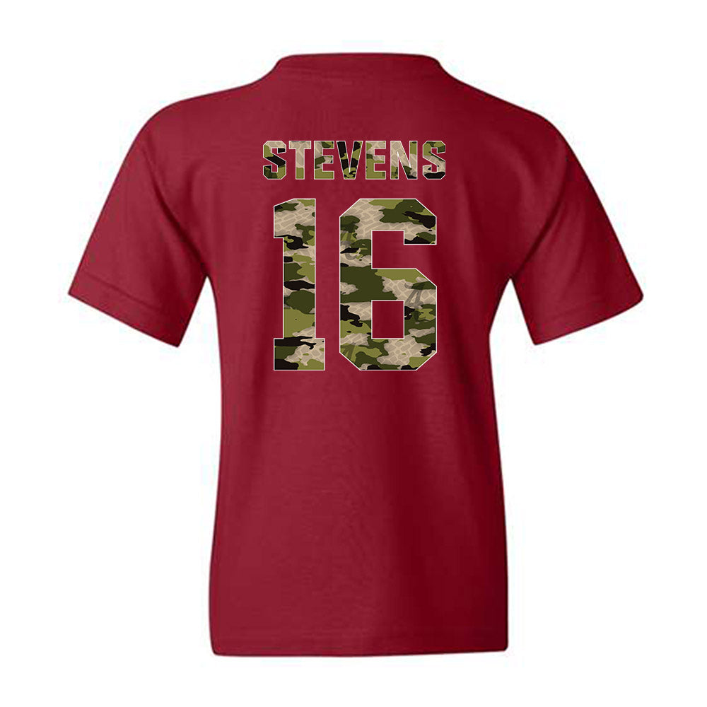 Alabama - NCAA Baseball : Jonathan Stevens - Tusk‚Ñ¢ Camo Script A Youth T-Shirt Hoodie, Sweatshirt (Image 2)
