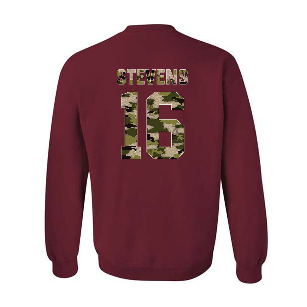 Alabama - NCAA Baseball : Jonathan Stevens - Tusk‚Ñ¢ Camo Script A Crewneck Sweatshirt T-Shirts, Hoodie (Image 2)