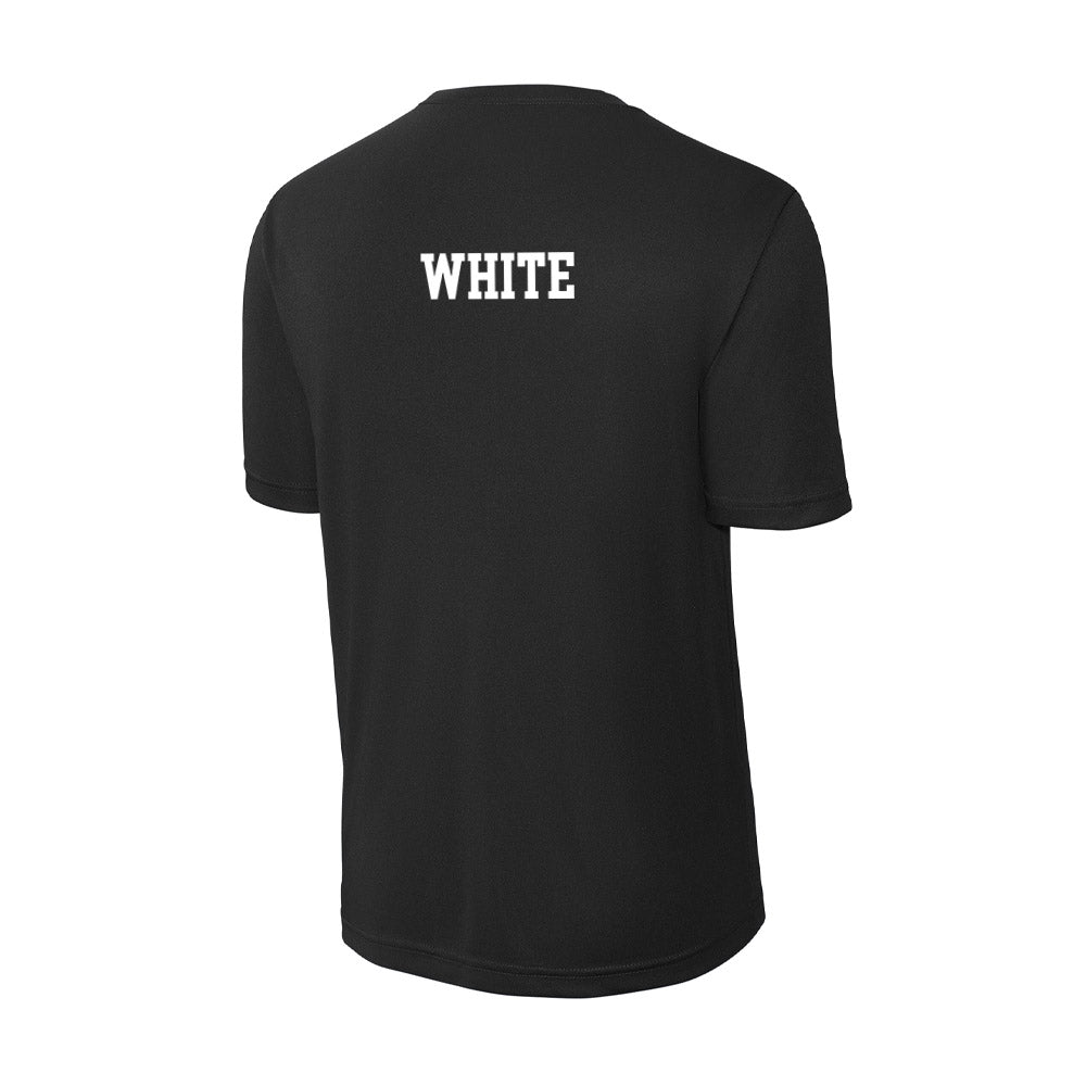 '- NCAA Men's Track & Field : Emirh White - Activewear T-Shirt Hoodie, Sweatshirt | CoreVibeTees.com (Image 2)