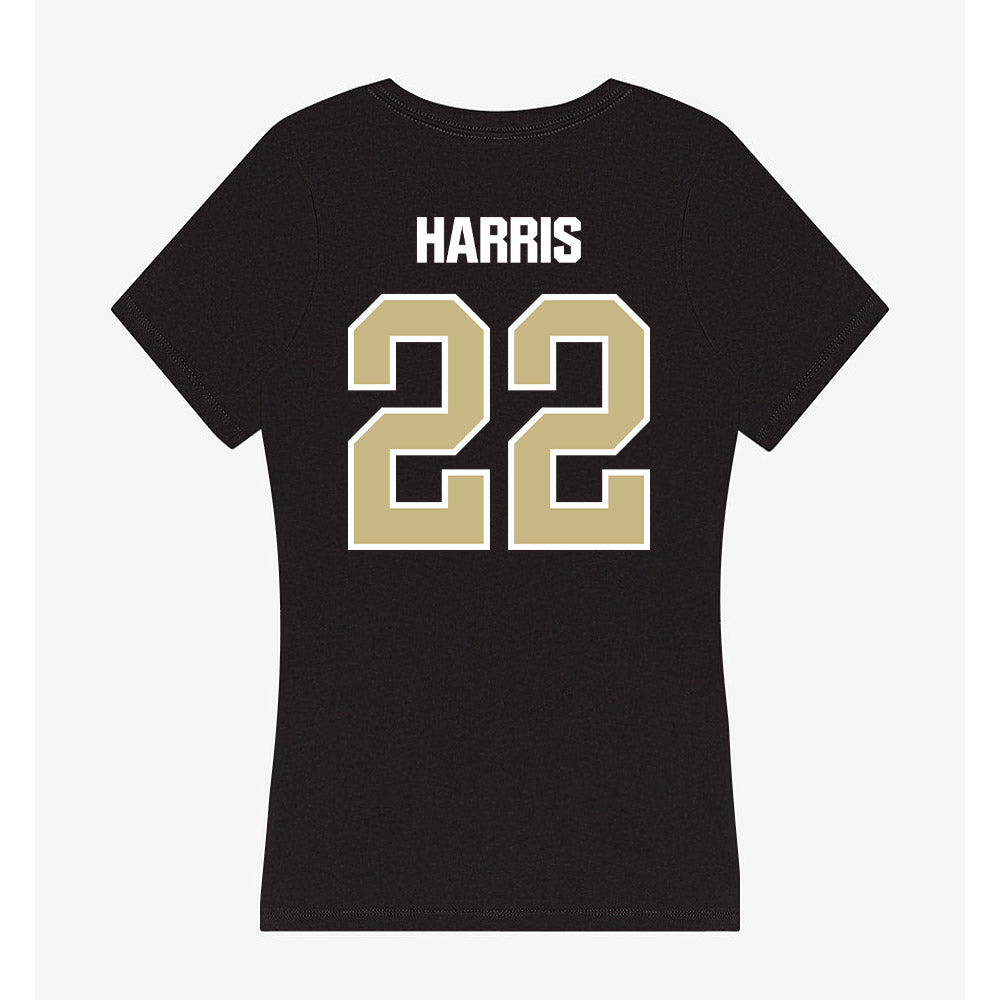 Akron - NCAA Men's Basketball : Josiah Harris - Women's V-Neck T-Shirt Style001 Hoodie, Sweatshirt (Image 2)