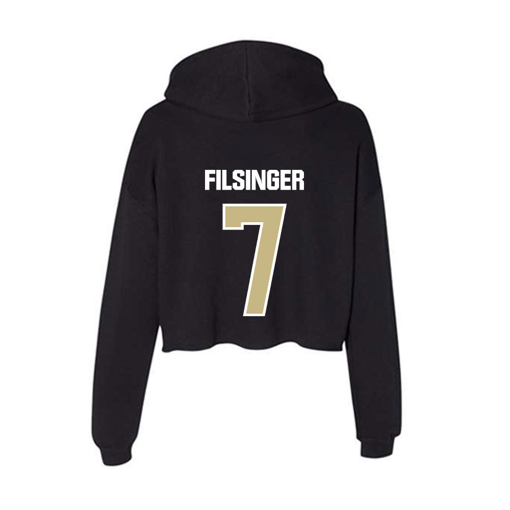Akron - NCAA Men's Soccer : Connor Filsinger - Women's Crop Fleece Hoodie Style001 T-Shirts, Sweatshirt (Image 2)