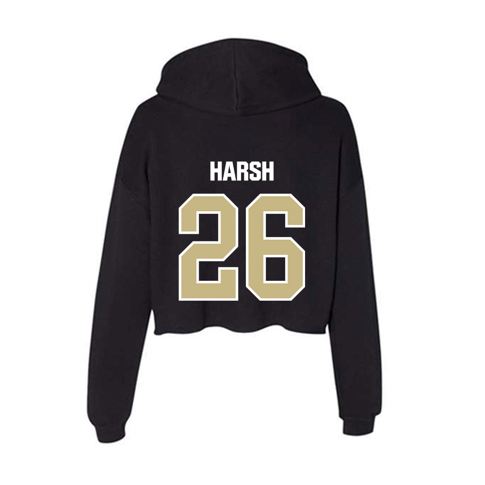 Akron - NCAA Women's Soccer : Kiana Harsh - Women's Crop Fleece Hoodie Style001 T-Shirts, Sweatshirt (Image 2)