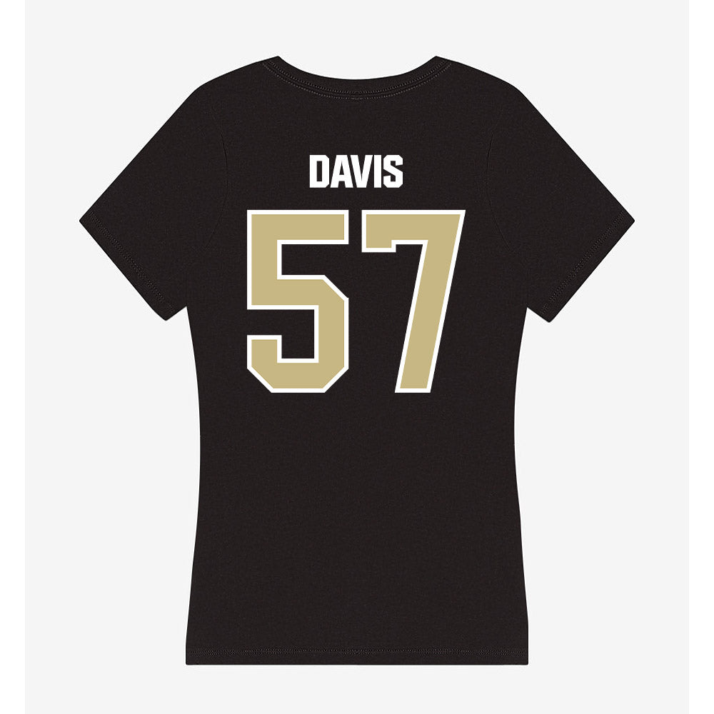 Akron - NCAA Football : Elijah Davis - Women's V-Neck T-Shirt Style001 Hoodie, Sweatshirt | CoreVibeTees.com (Image 2)