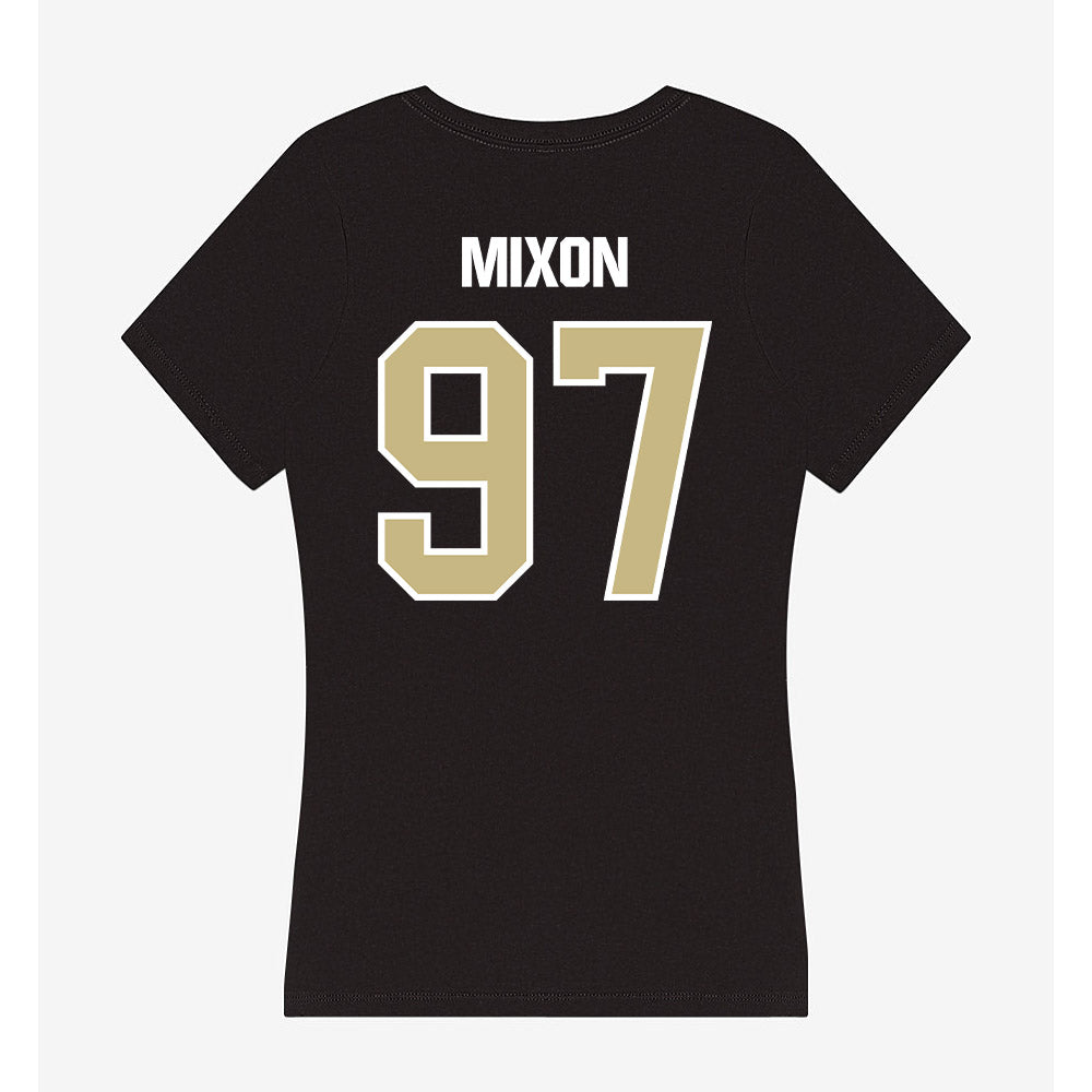 Akron - NCAA Football : Jon'Trell Mixon - Women's V-Neck T-Shirt Style001 Hoodie, Sweatshirt | CoreVibeTees.com (Image 2)