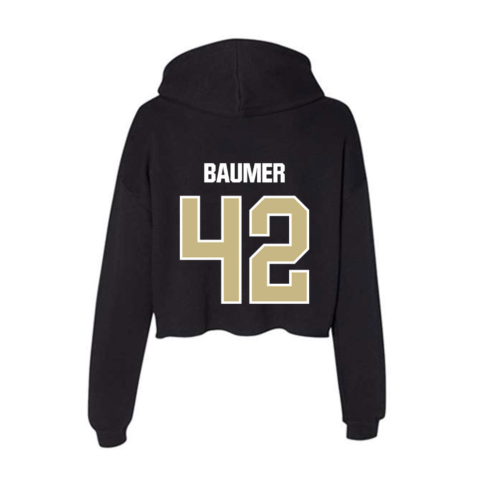 Akron - NCAA Women's Lacrosse : Katie Baumer - Women's Crop Fleece Hoodie Style001 T-Shirts, Sweatshirt (Image 2)