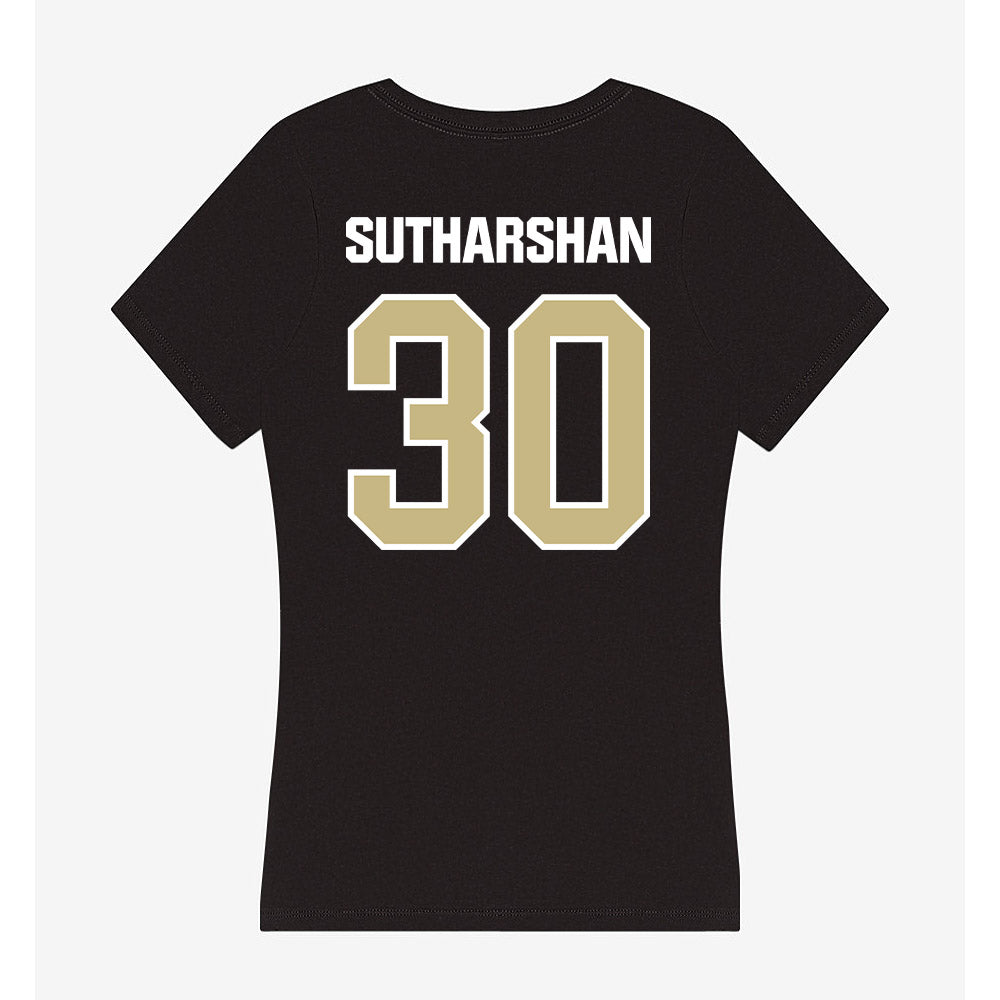 Akron - NCAA Women's Soccer : Eesha Sutharshan - Women's V-Neck T-Shirt Style001 Hoodie, Sweatshirt (Image 2)