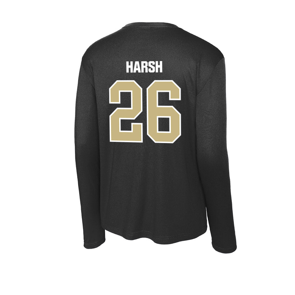 Akron - NCAA Women's Soccer : Kiana Harsh - Activewear Long Sleeve T-Shirt Hoodie, Sweatshirt | CoreVibeTees.com (Image 2)