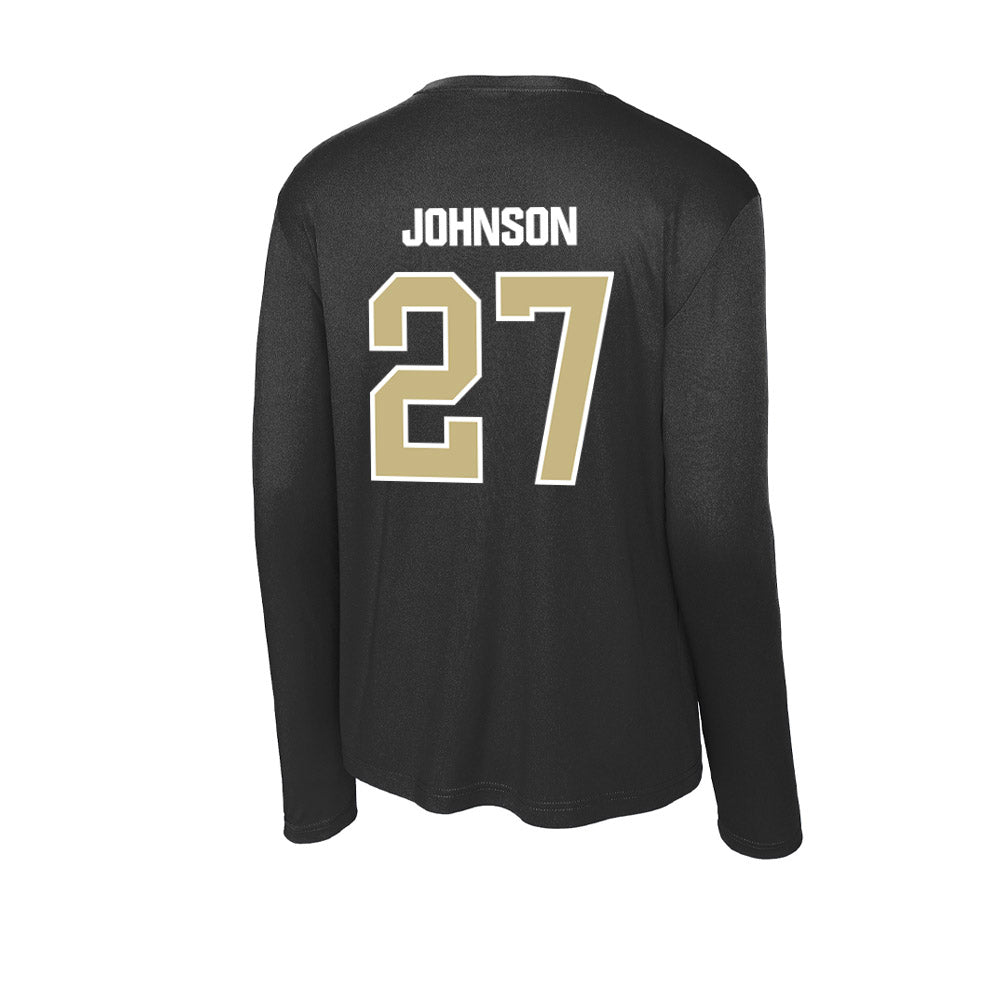 Akron - NCAA Football : Keyveon Johnson - Activewear Long Sleeve T-Shirt Style001 Hoodie, Sweatshirt (Image 2)