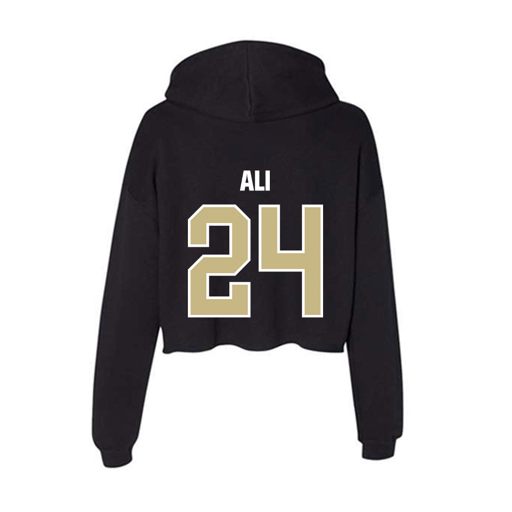 Akron - NCAA Men's Basketball : Ali Ali - Women's Crop Fleece Hoodie Style001 T-Shirts, Sweatshirt (Image 2)