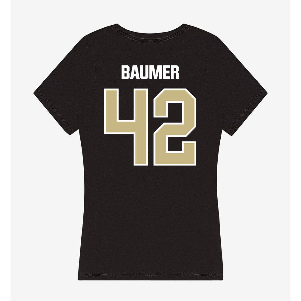 Akron - NCAA Women's Lacrosse : Katie Baumer - Women's V-Neck T-Shirt Style001 Hoodie, Sweatshirt (Image 2)