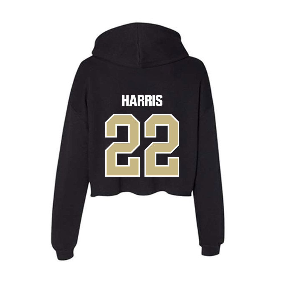 Akron - NCAA Men's Basketball : Josiah Harris - Women's Crop Fleece Hoodie Style001 T-Shirts, Sweatshirt (Image 2)