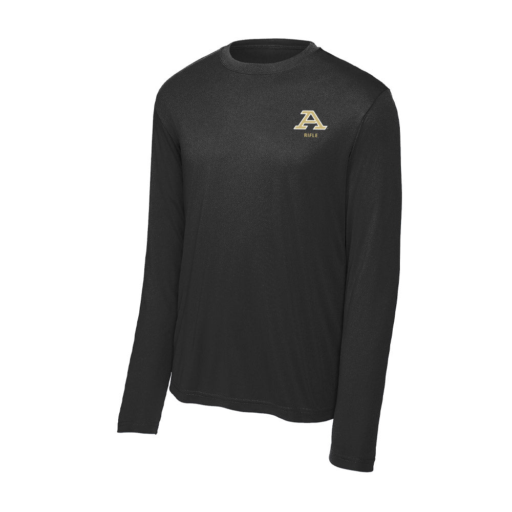 Akron - NCAA Rifle : Sally Reeke - Activewear Long Sleeve T-Shirt Style001 Hoodie, Sweatshirt | CoreVibeTees.com (Image 1)