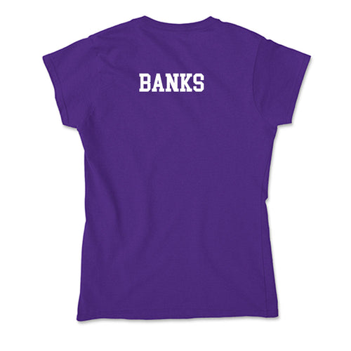 '- NCAA Men's Track & Field : Johnny Banks - Soft Style Women‚Äôs T-Shirt Hoodie, Sweatshirt | CoreVibeTees.com (Image 2)