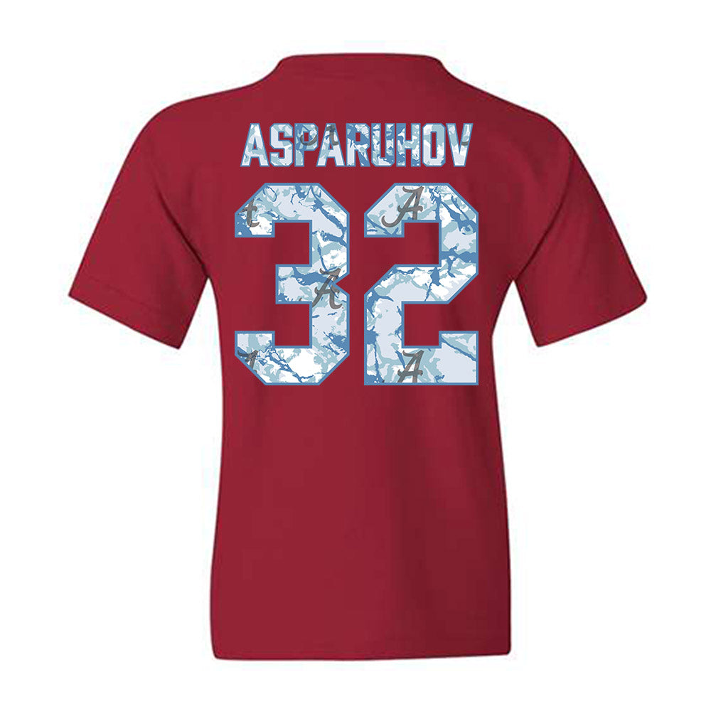 Alabama - NCAA Football : Alex Asparuhov - Hydrobama‚Ñ¢ Youth T-Shirt Hoodie, Sweatshirt | CoreVibeTees.com (Image 2)