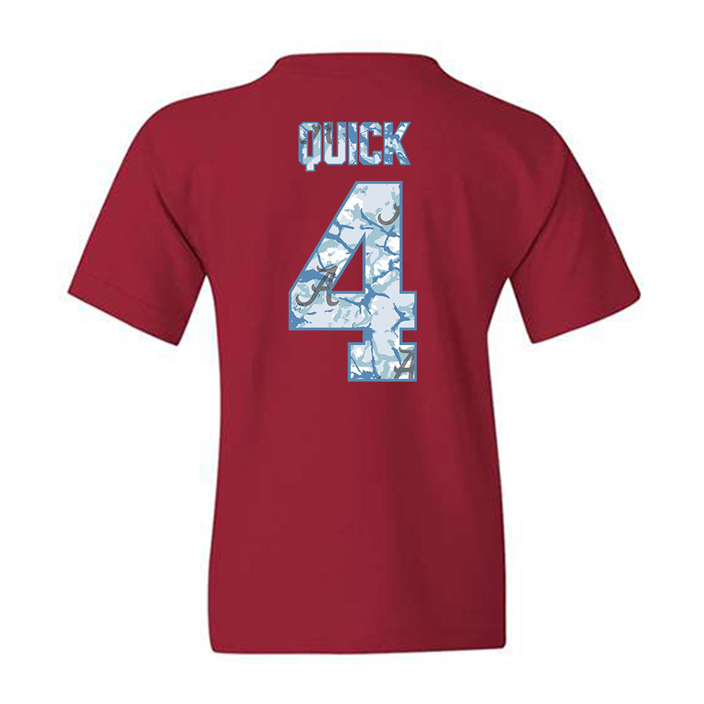 Alabama - NCAA Baseball : Riley Quick - Hydrobama‚Ñ¢ Youth T-Shirt Style001 Hoodie, Sweatshirt | CoreVibeTees.com (Image 2)