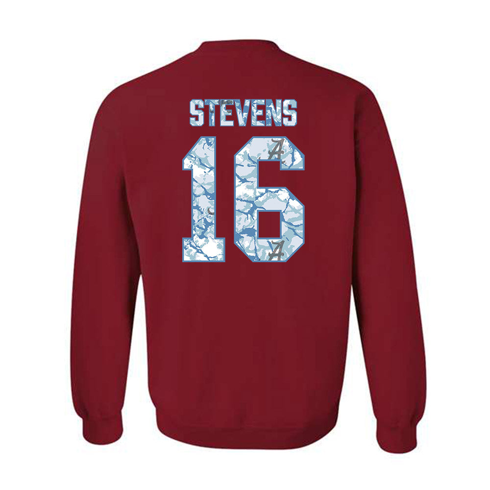 Alabama - NCAA Baseball : Jonathan Stevens - Hydrobama‚Ñ¢ Crewneck Sweatshirt T-Shirts, Hoodie | CoreVibeTees.com (Image 2)