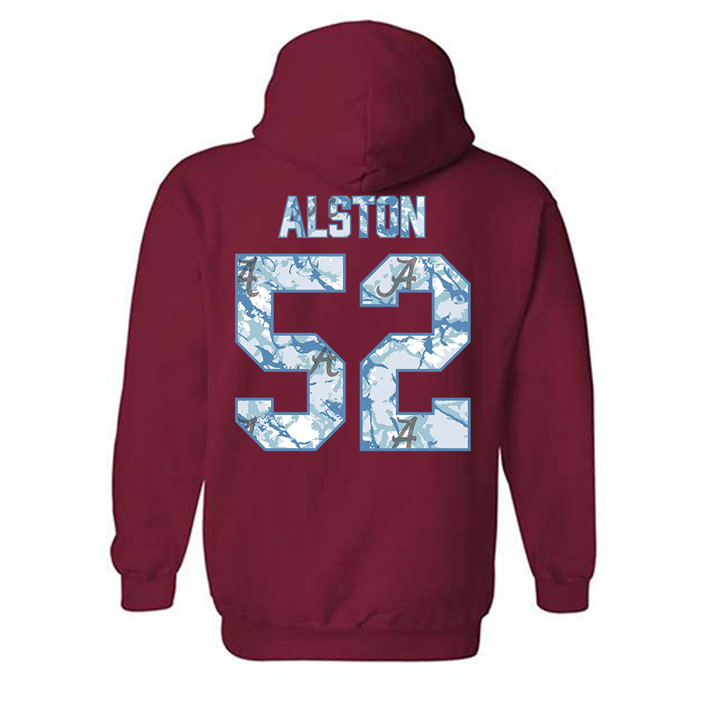 Alabama - NCAA Baseball : Ashton Alston - Hydrobama‚Ñ¢ Hooded Sweatshirt Style001 T-Shirts, Hoodie (Image 2)