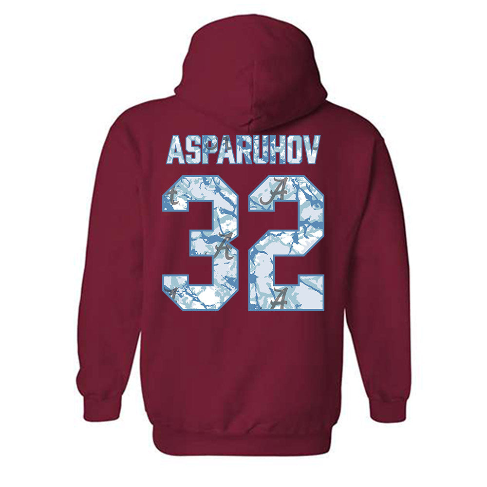 Alabama - NCAA Football : Alex Asparuhov - Hydrobama‚Ñ¢ Hooded Sweatshirt T-Shirts, Hoodie | CoreVibeTees.com (Image 2)