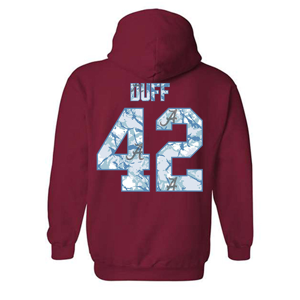 Alabama - NCAA Baseball : Ahmaad Duff - Hydrobama‚Ñ¢ Hooded Sweatshirt Style001 T-Shirts, Hoodie | CoreVibeTees.com (Image 2)