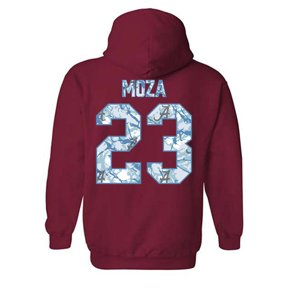 Alabama - NCAA Baseball : Aidan Moza - Hydrobama‚Ñ¢ Hooded Sweatshirt Style001 T-Shirts, Hoodie | CoreVibeTees.com (Image 2)