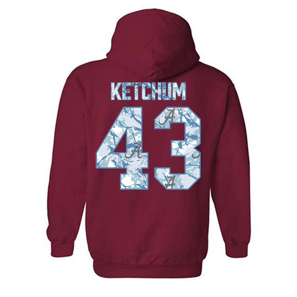Alabama - NCAA Baseball : Jack Ketchum - Hydrobama‚Ñ¢ Hooded Sweatshirt Style001 T-Shirts, Hoodie (Image 2)