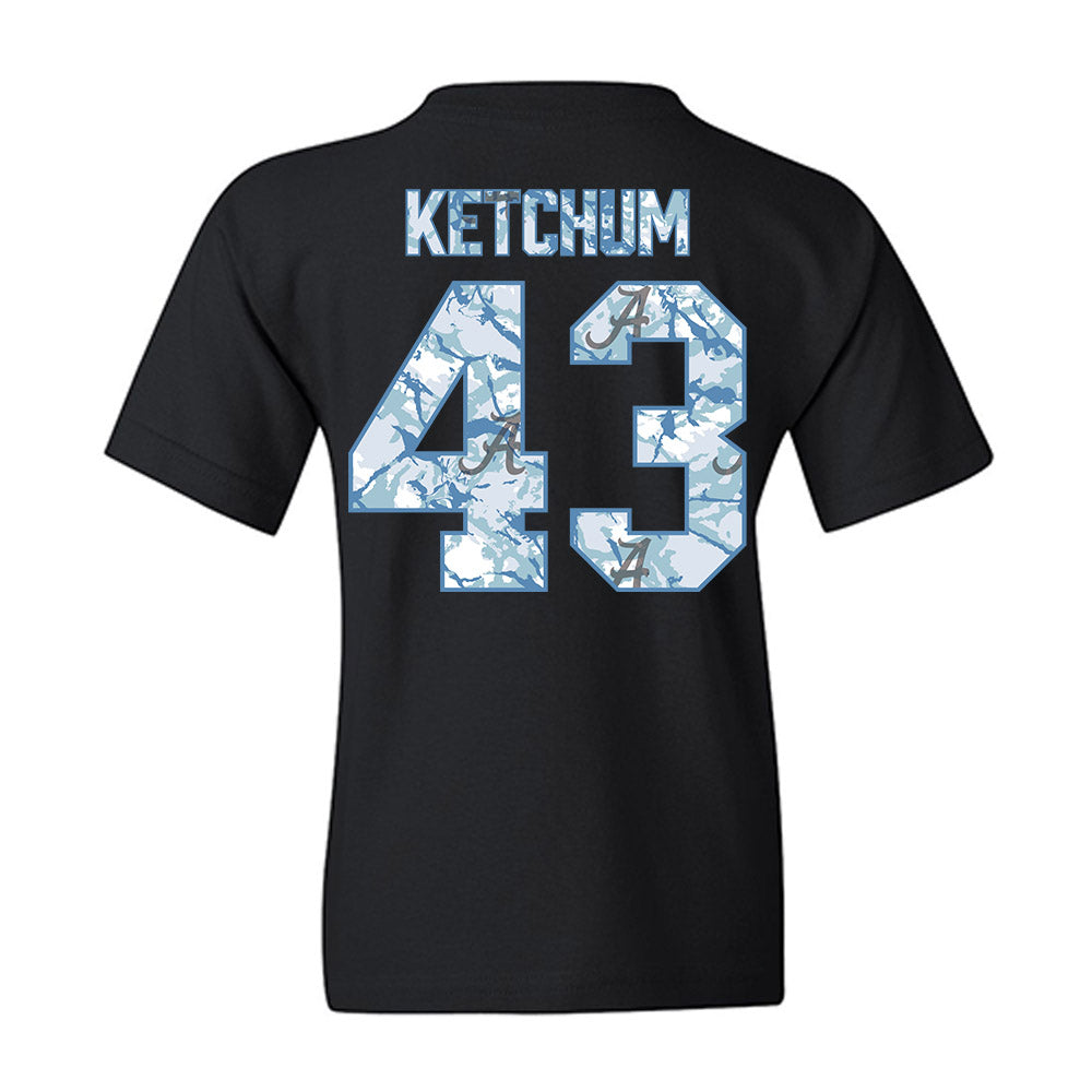 Alabama - NCAA Baseball : Jack Ketchum - Hydrobama‚Ñ¢ Youth T-Shirt Hoodie, Sweatshirt | CoreVibeTees.com (Image 2)