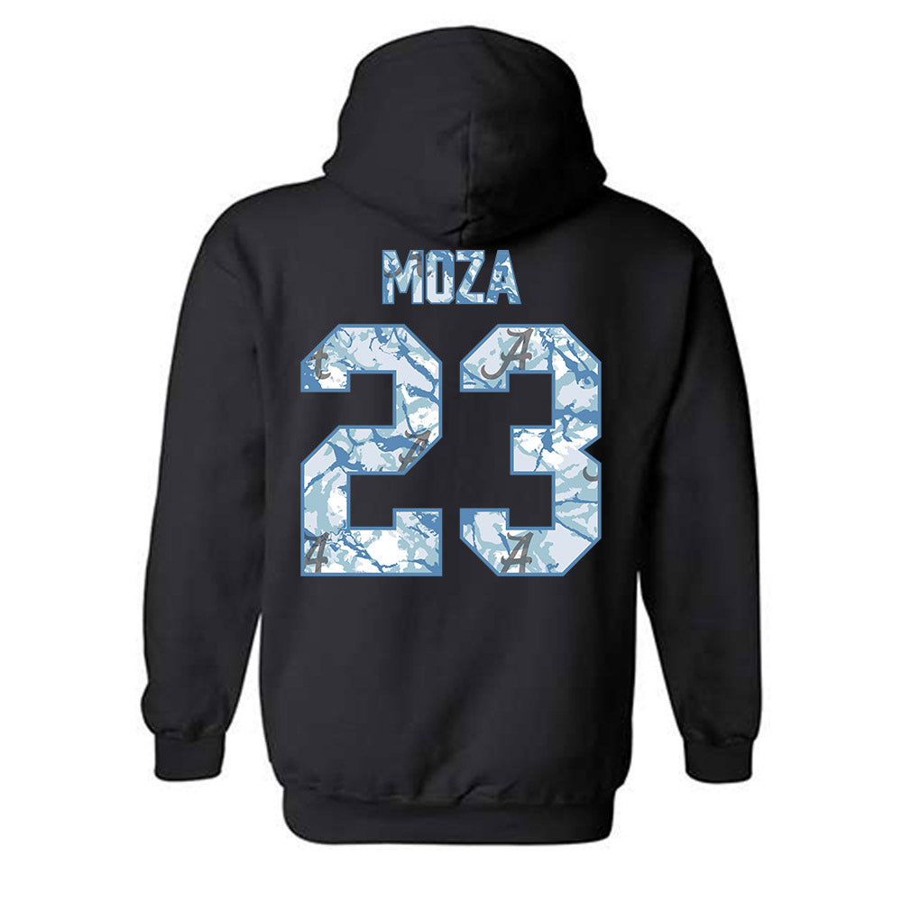 Alabama - NCAA Baseball : Aidan Moza - Hydrobama‚Ñ¢ Hooded Sweatshirt T-Shirts, Hoodie | CoreVibeTees.com (Image 2)